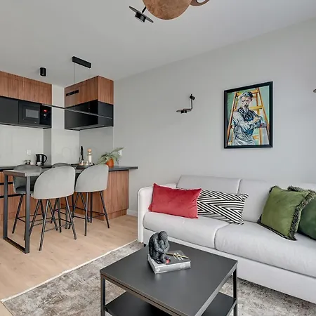 Lion - Mloda Polska Nowe Z Parkingiem Apartamento