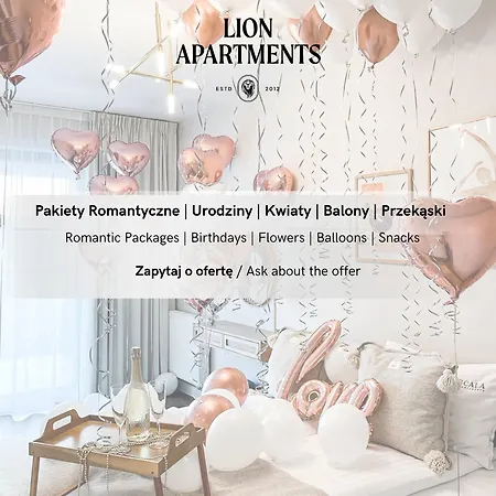 Appartamento Lion - Mloda Polska Nowe Z Parkingiem Sopot