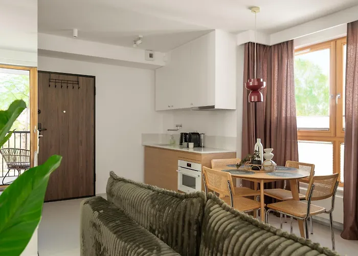 Apartmán Lion - Mloda Polska Nowe Z Parkingiem *